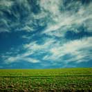 Blauwe lucht
